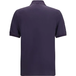 Purple Cotton Polo Shirt