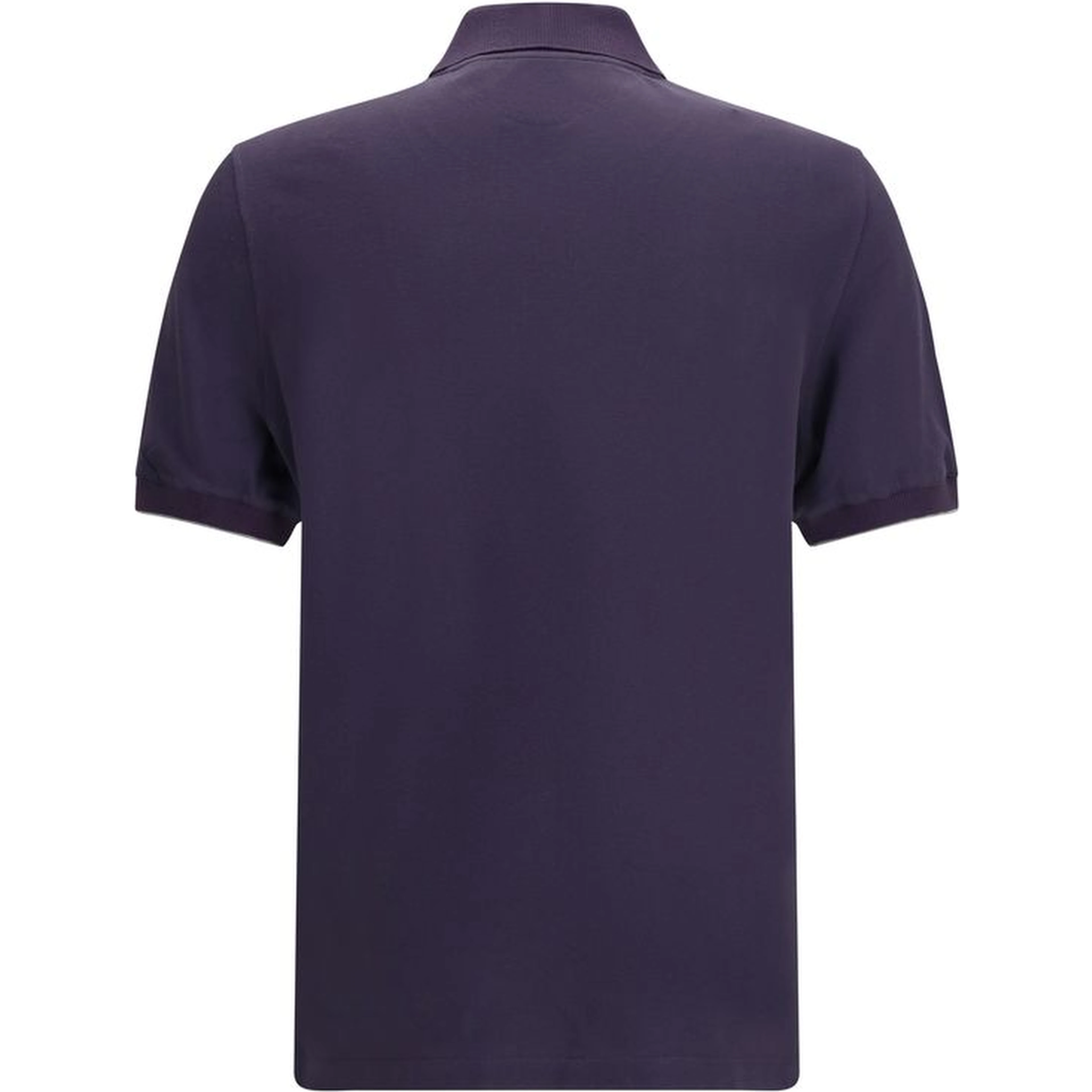 Purple Cotton Polo Shirt