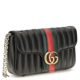Black Calf Leather Bos Taurus Shoulder Bag