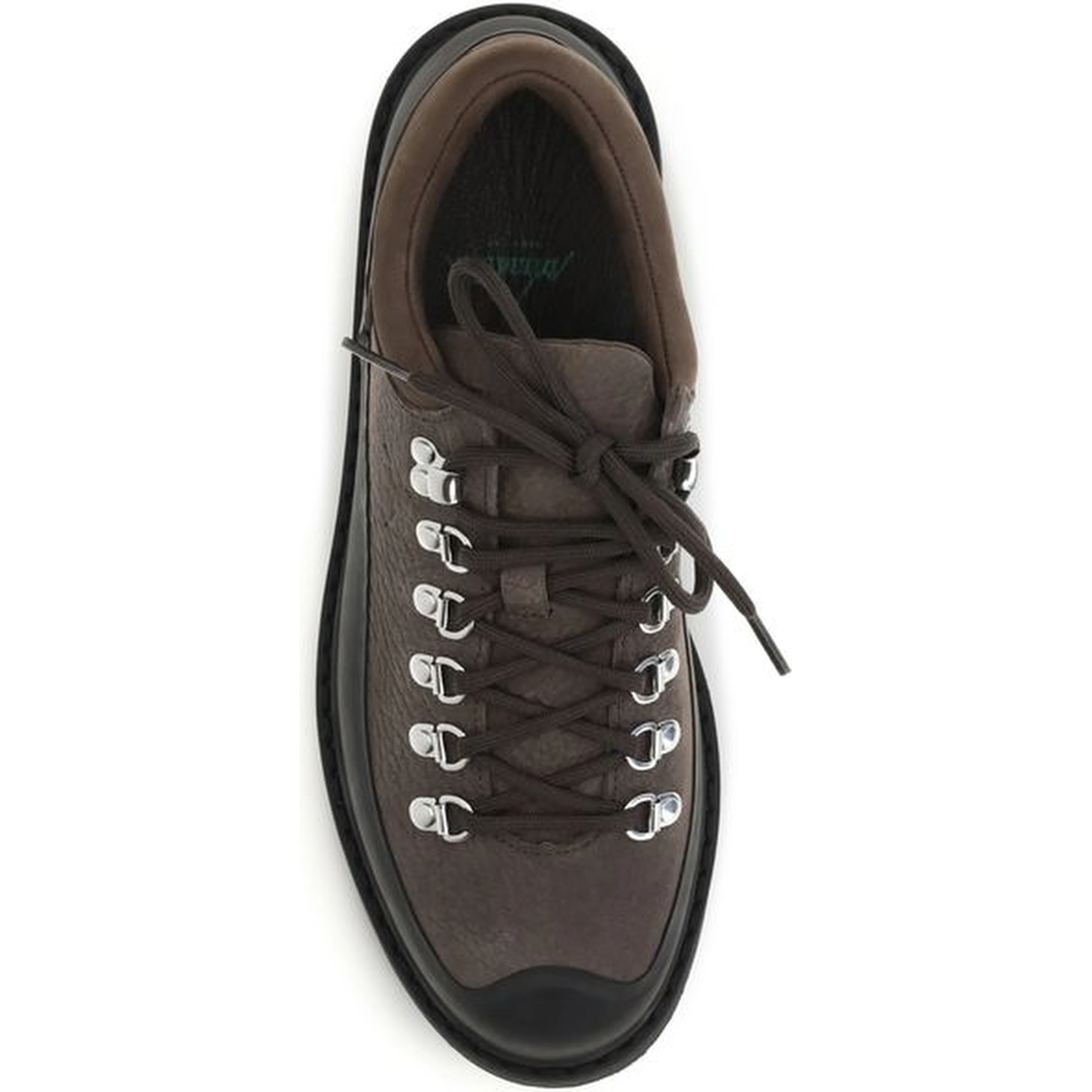 Brown Calf Leather Bos Taurus Sneakers