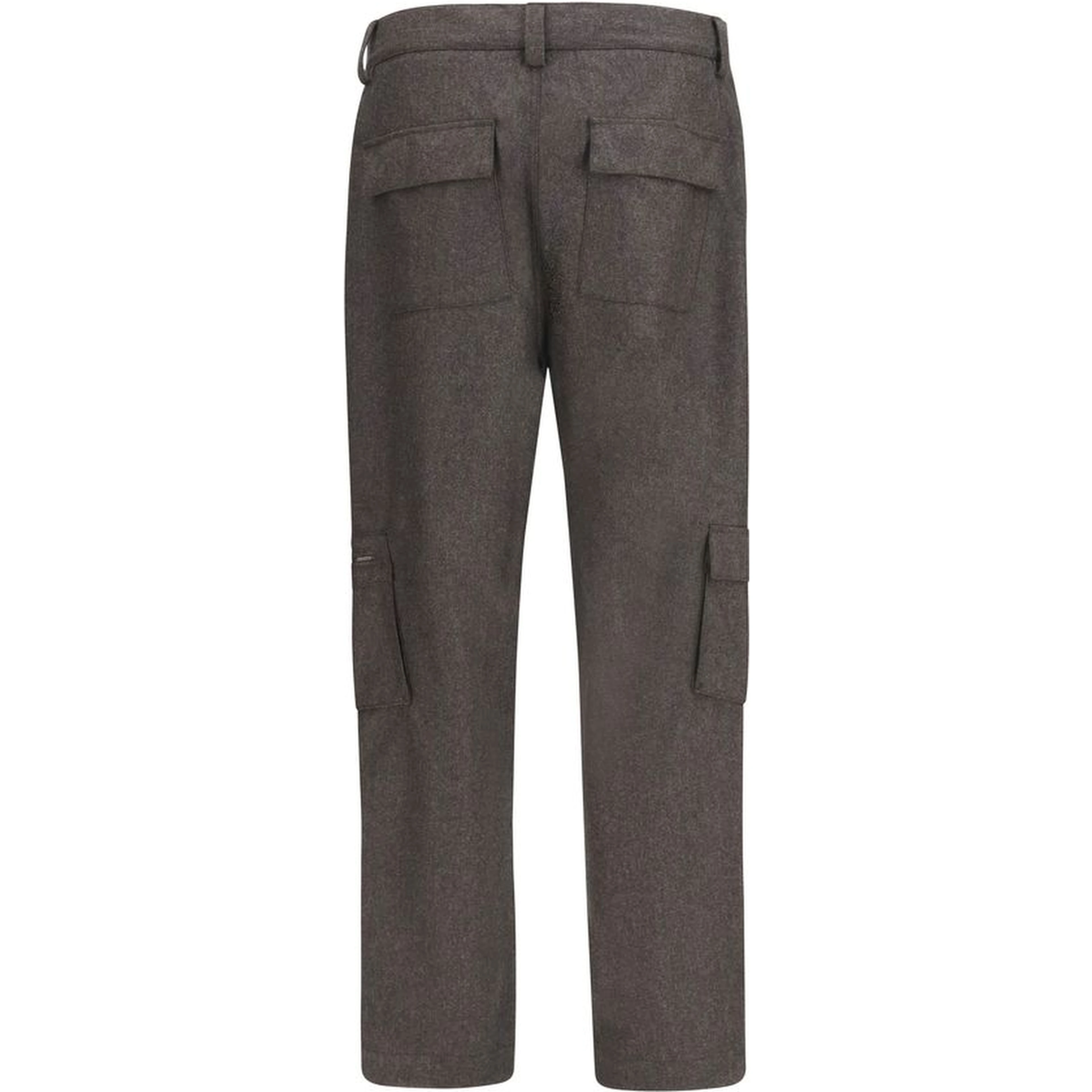 Brown Wool Oves Aries Cargo Pants