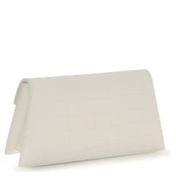 White Calf Leather Bos Taurus Shoulder Bag