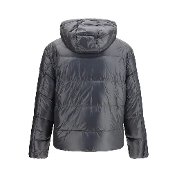 Gray Nylon Shell Jacket