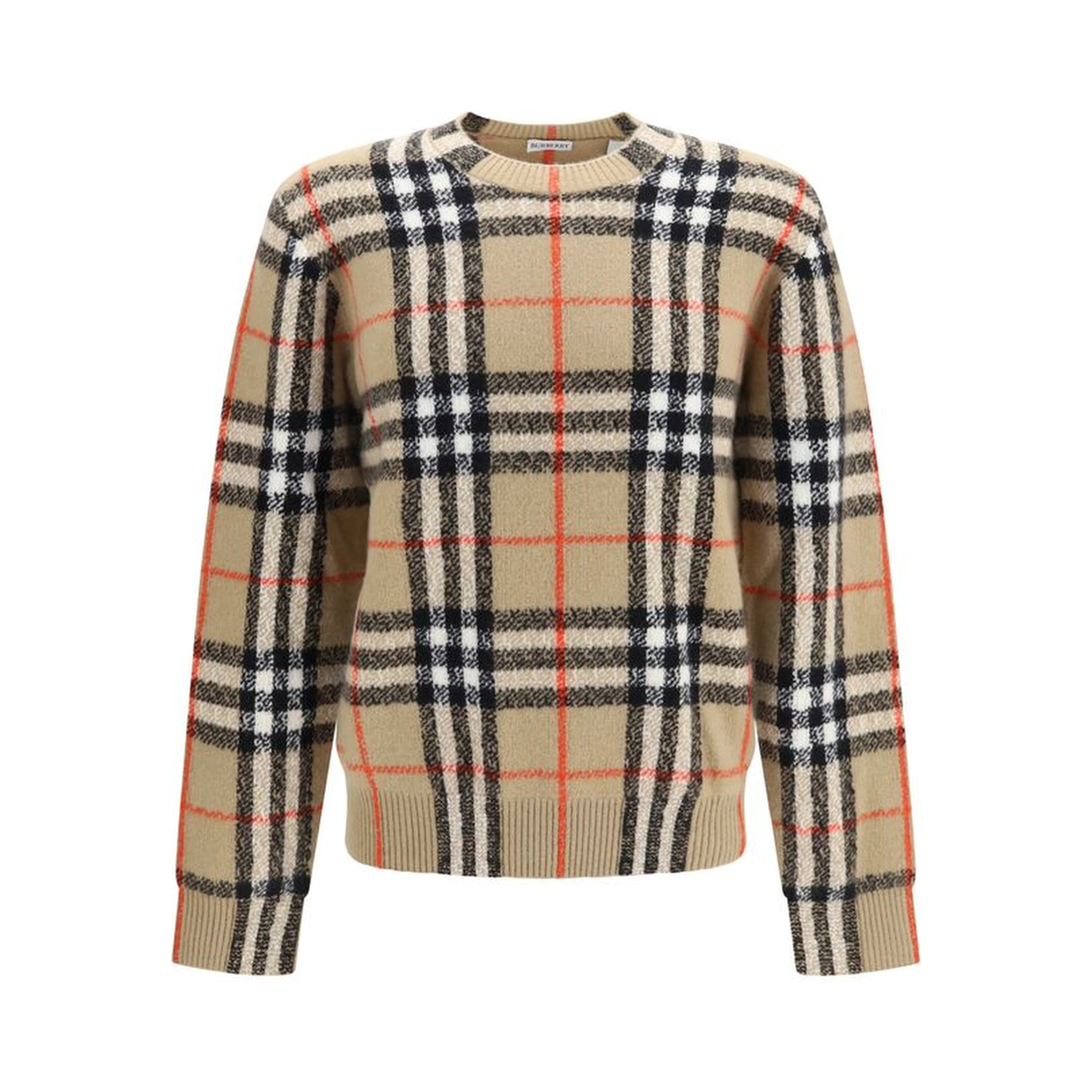 Beige Cashmere Sweater