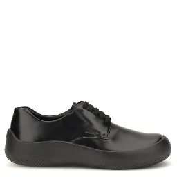 Black Calf Leather Bos Taurus Sneakers