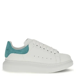 White Calf Leather Bos Taurus Chunky Sneakers