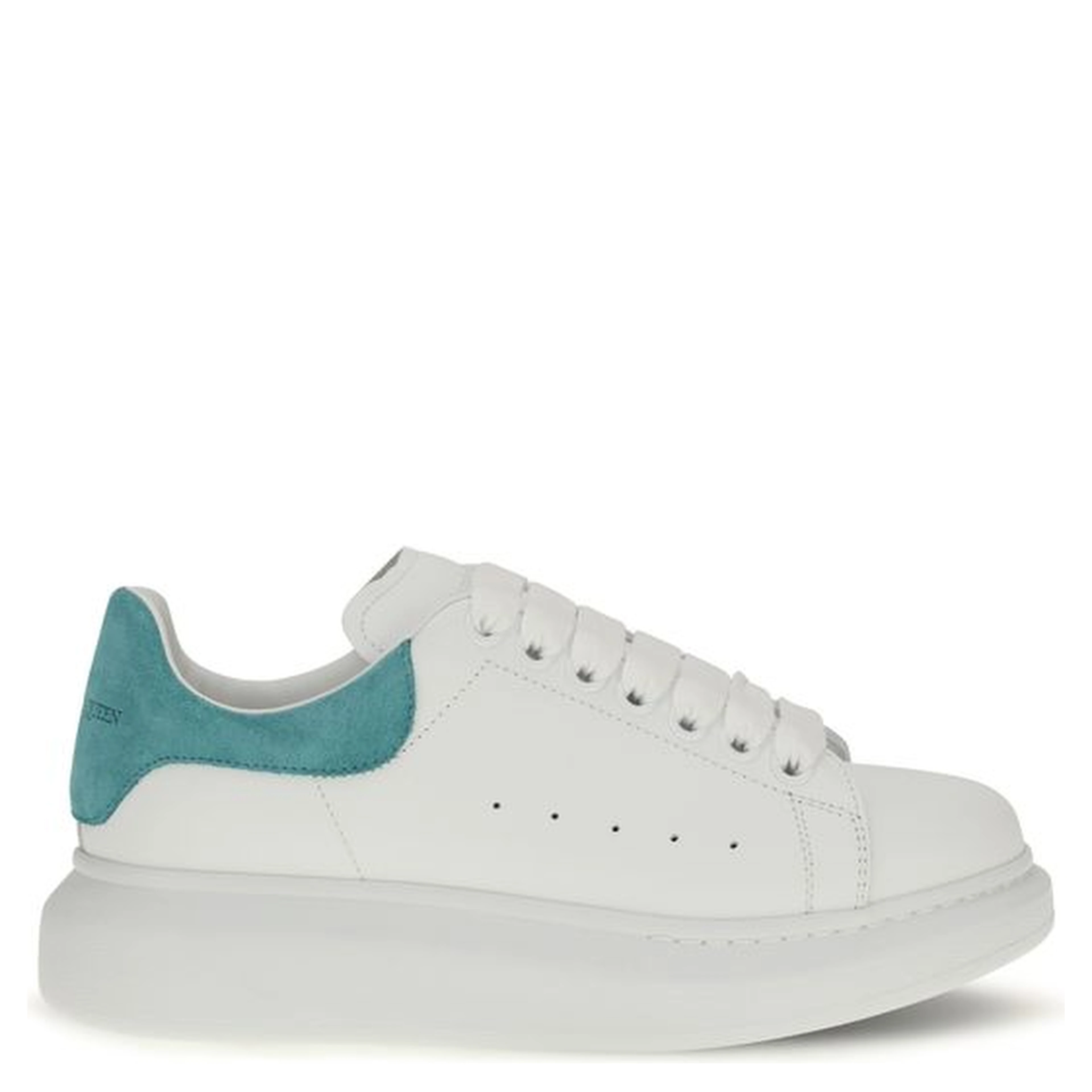 White Calf Leather Bos Taurus Chunky Sneakers