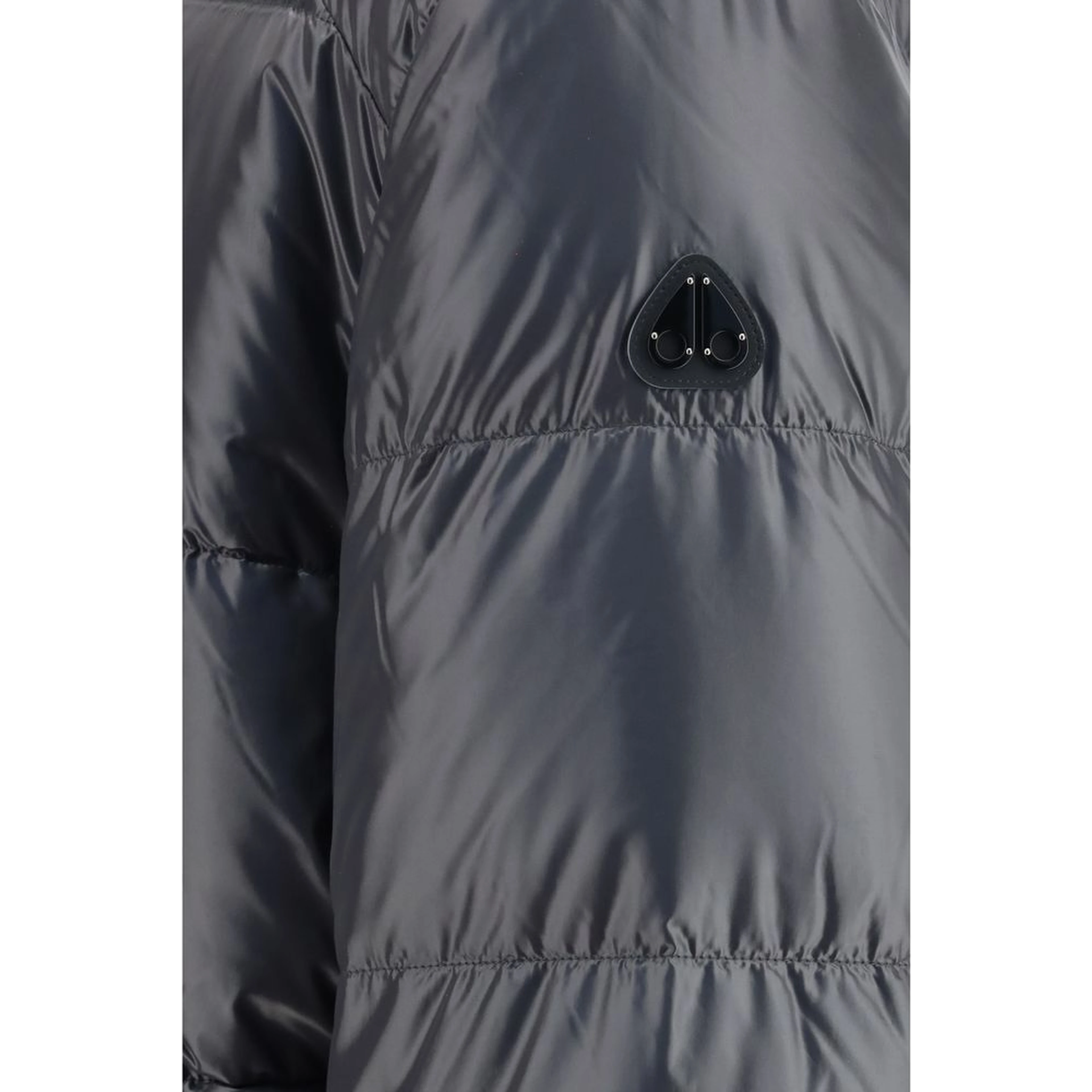 Gray Nylon Shell Jacket
