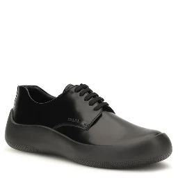 Black Calf Leather Bos Taurus Sneakers