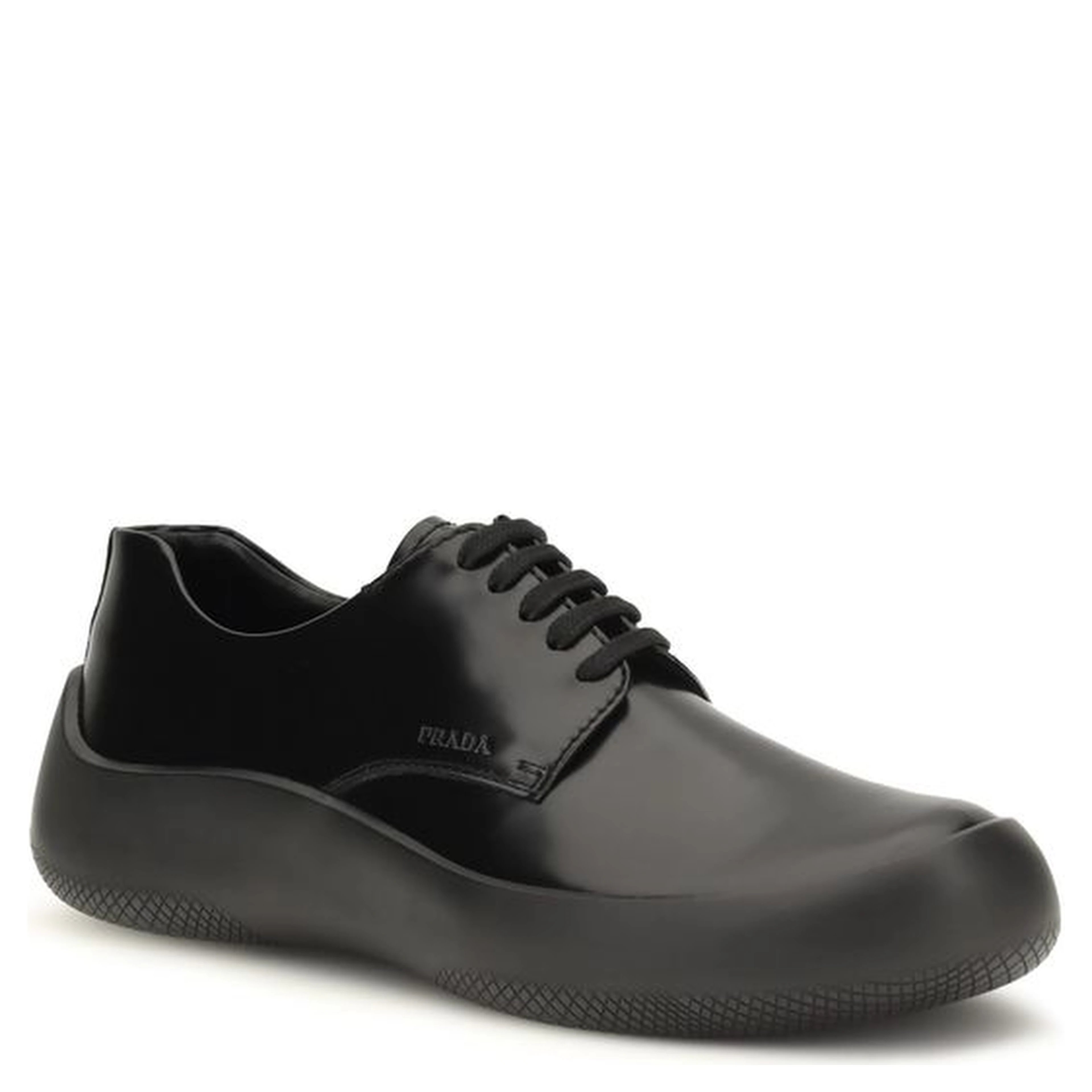 Black Calf Leather Bos Taurus Sneakers