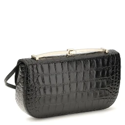 Black Calf Leather Bos Taurus Shoulder Bag