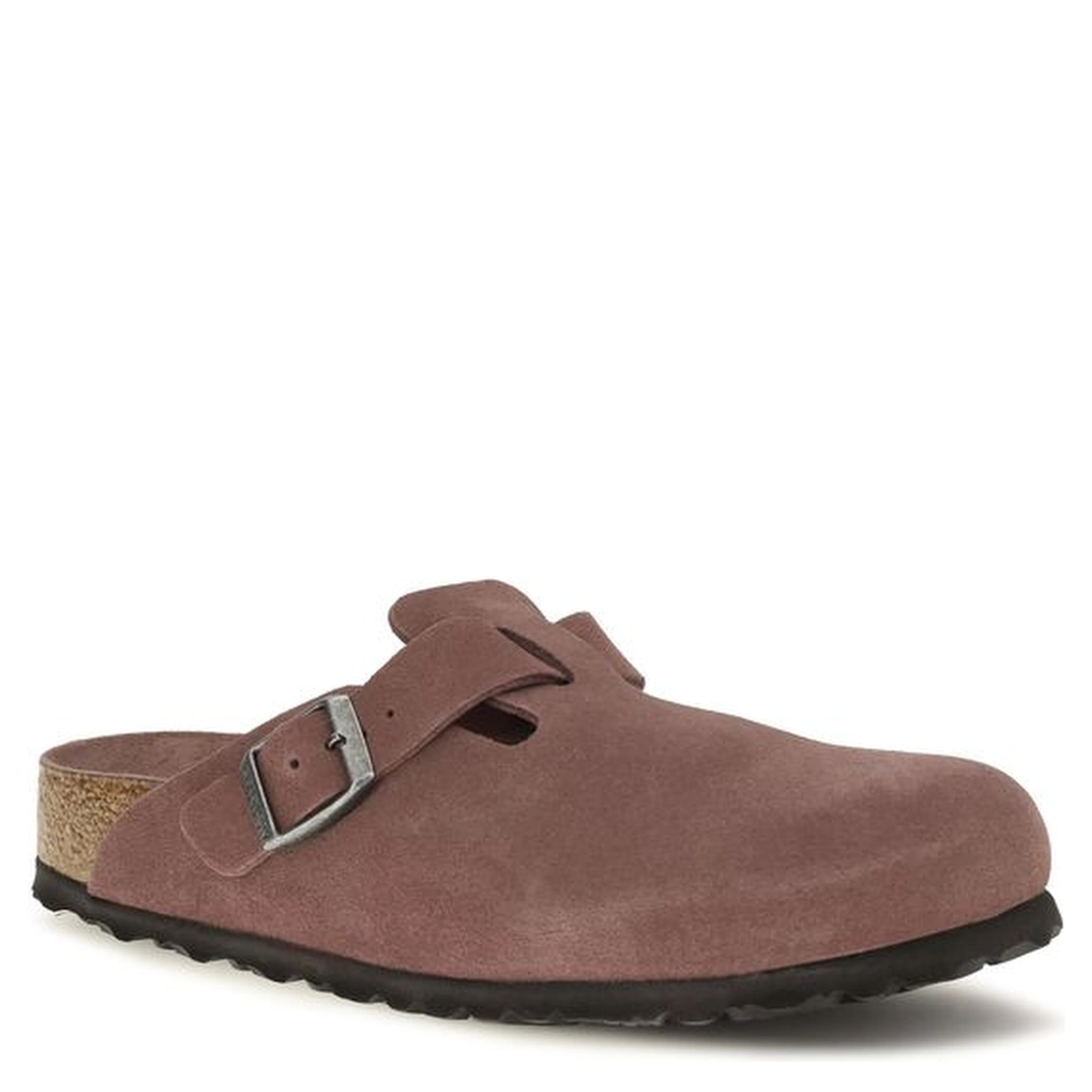 Bordeaux Suede Leather Mules