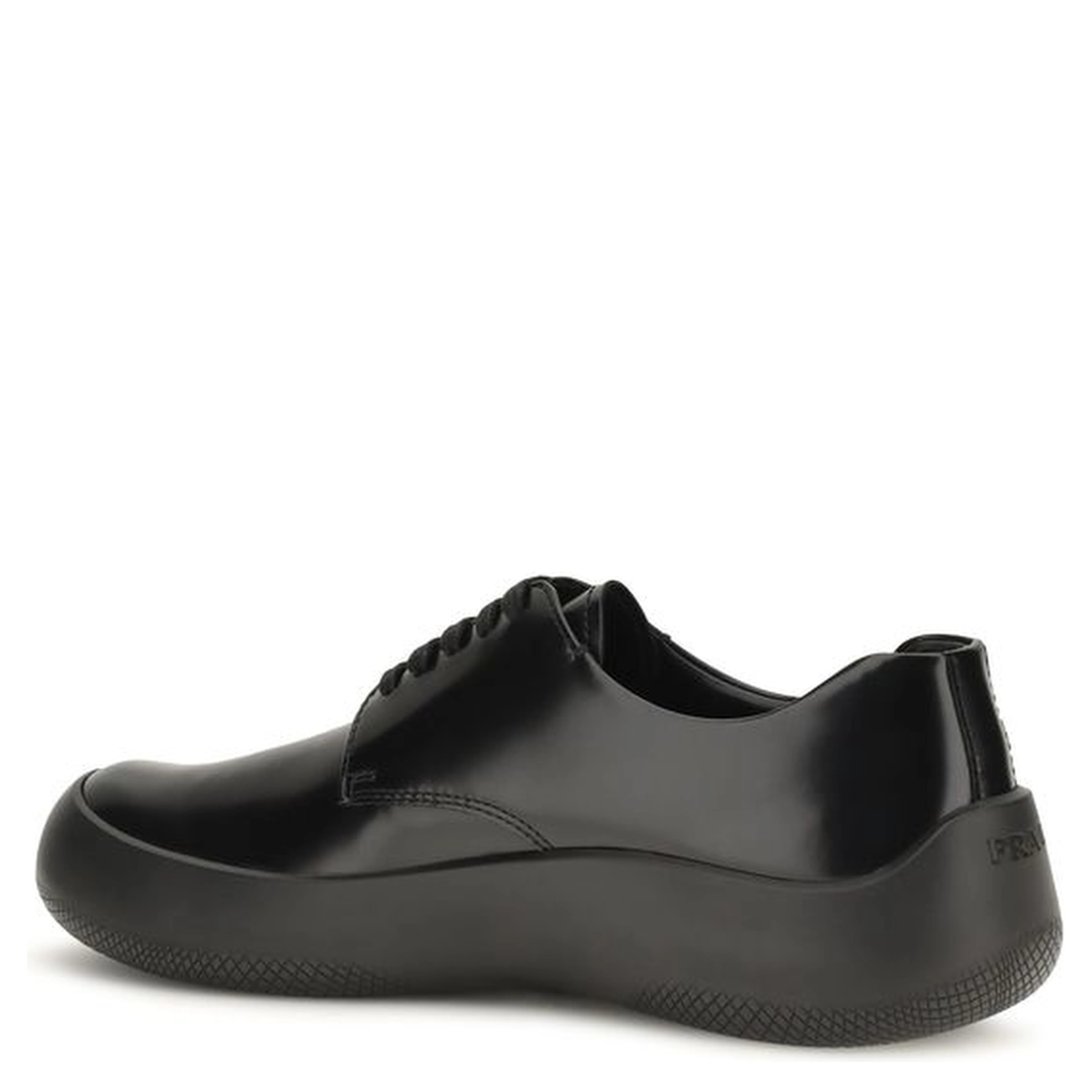 Black Calf Leather Bos Taurus Sneakers