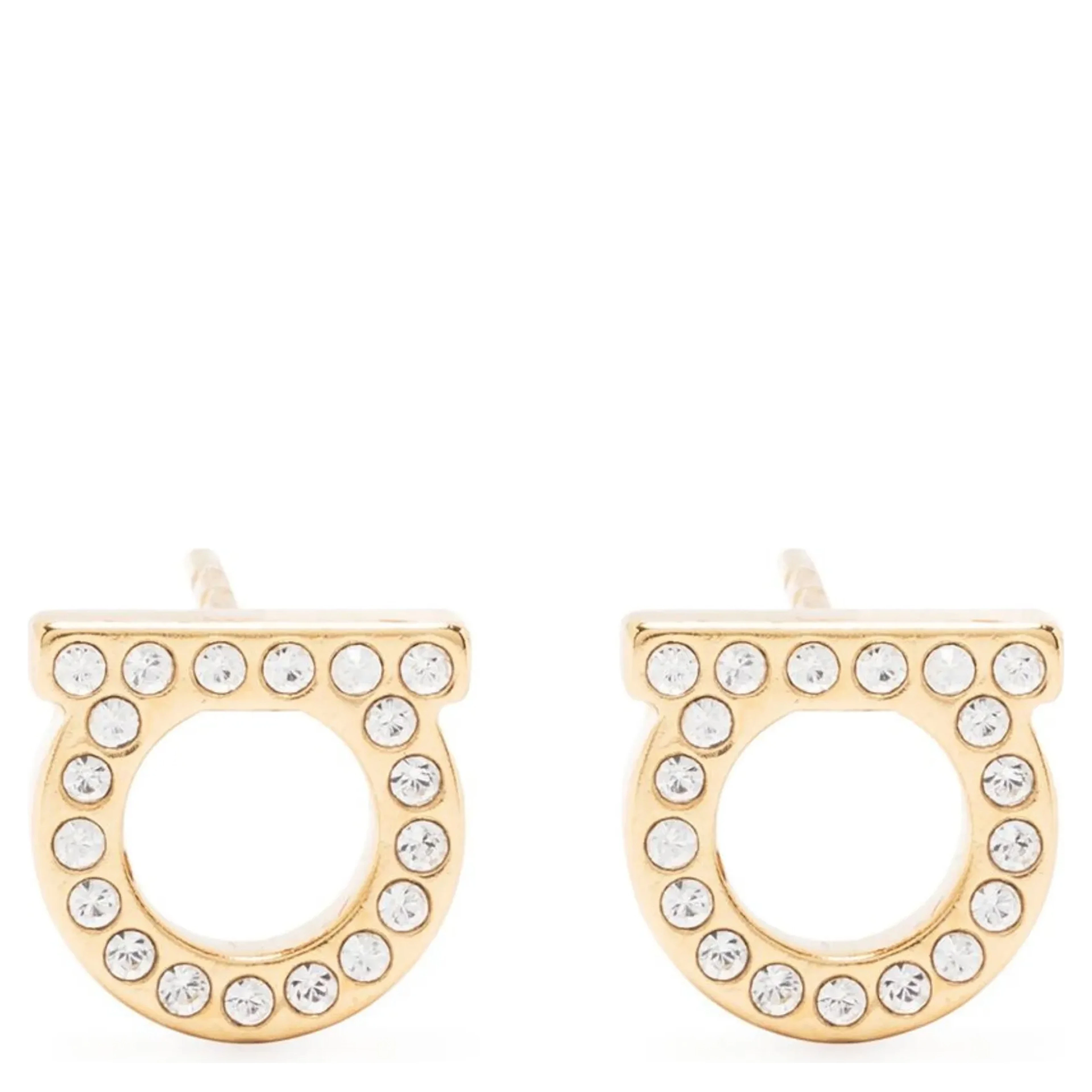 Gold Brass Earrings