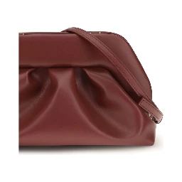 Bordeaux Vegan Leather Clutch Bag