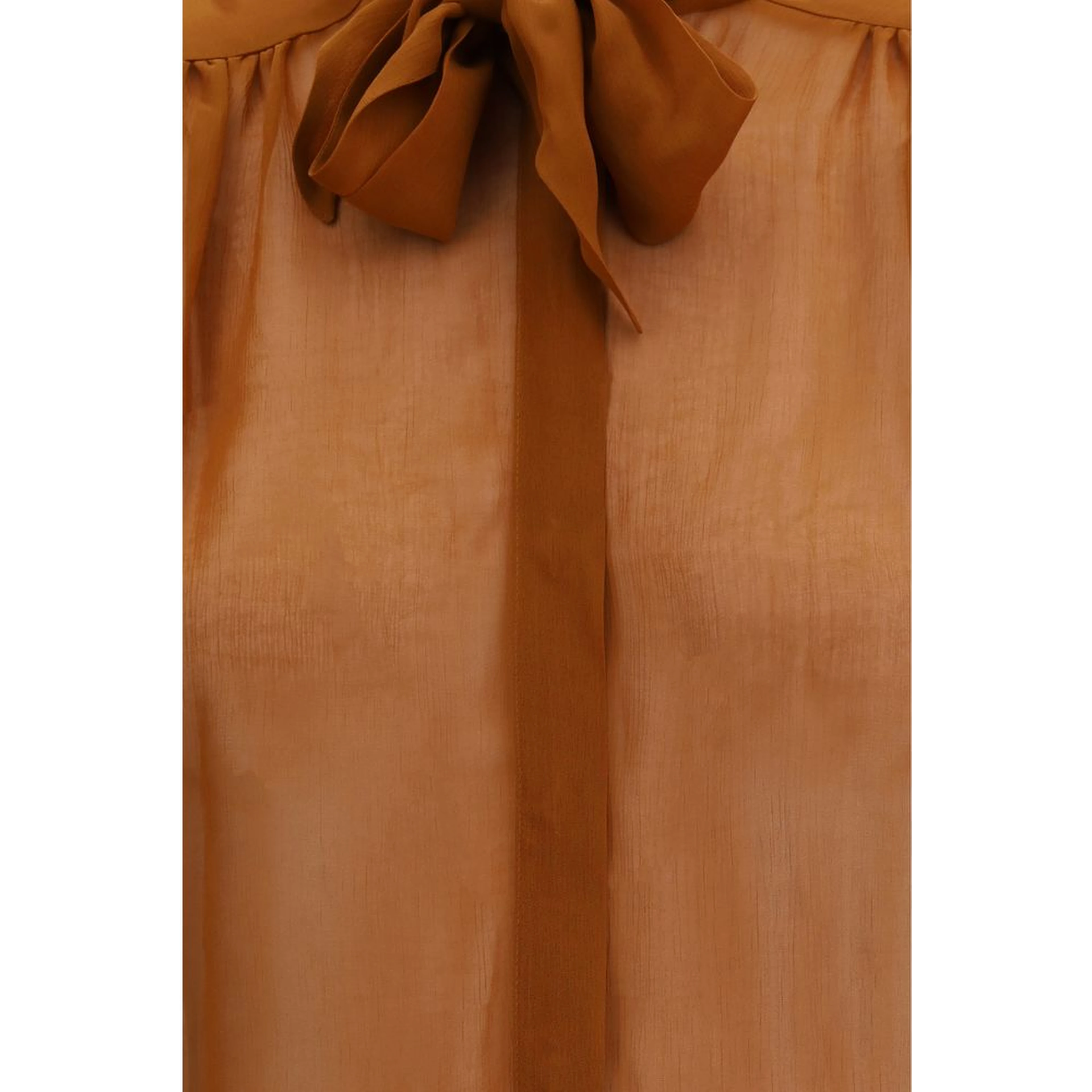 Brown Viscose Blouse