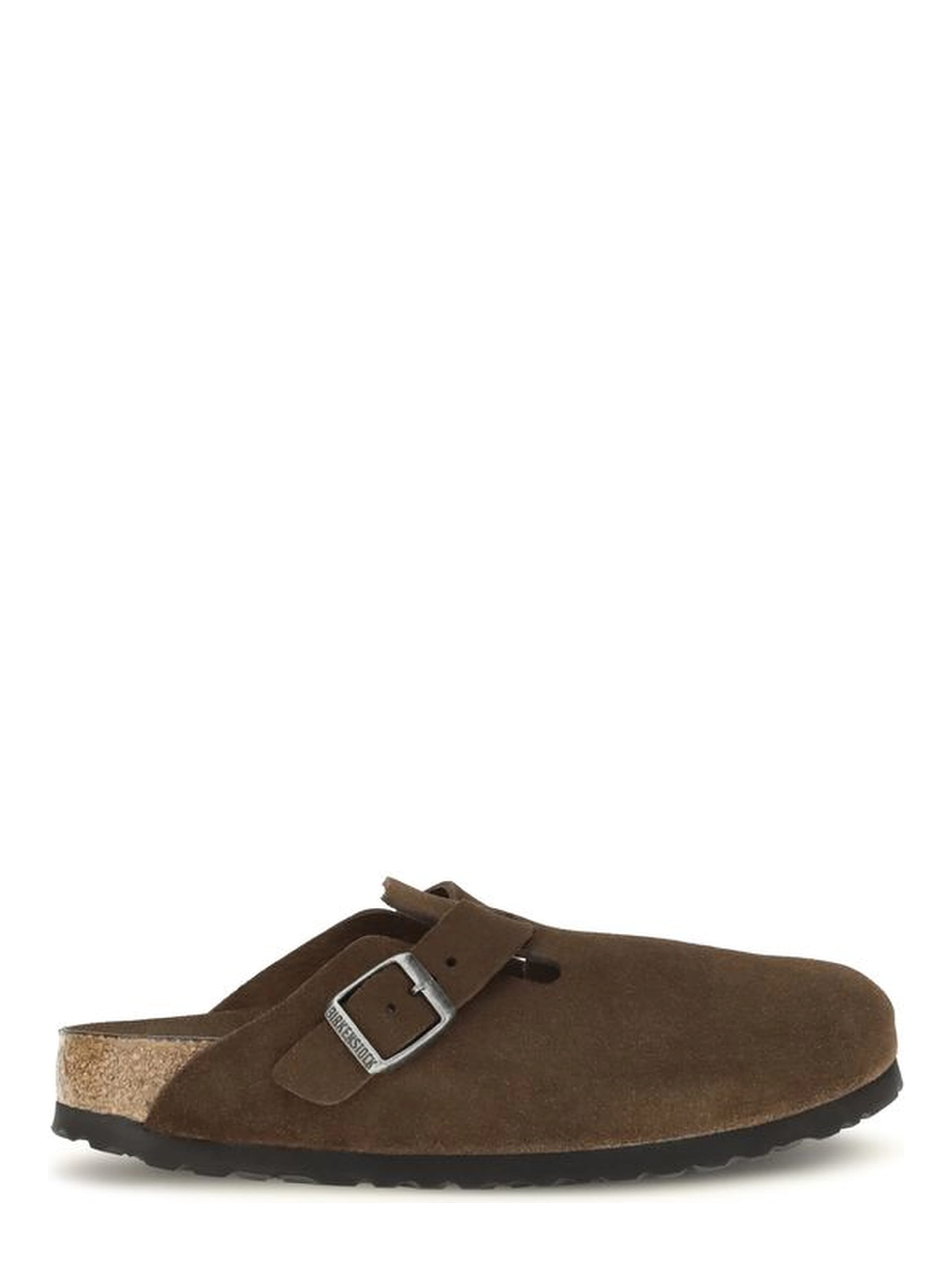 Brown Suede Leather Mules