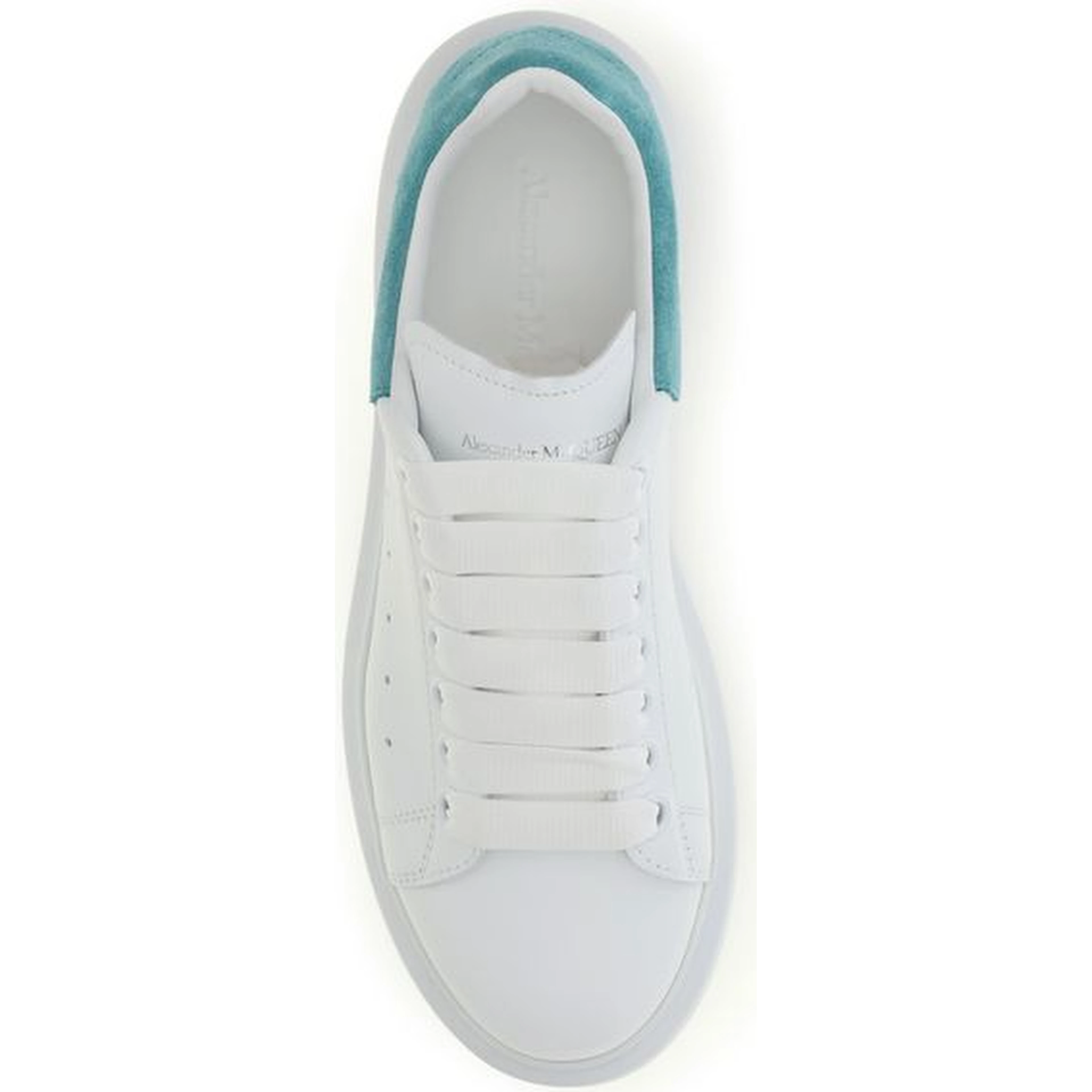 White Calf Leather Bos Taurus Chunky Sneakers