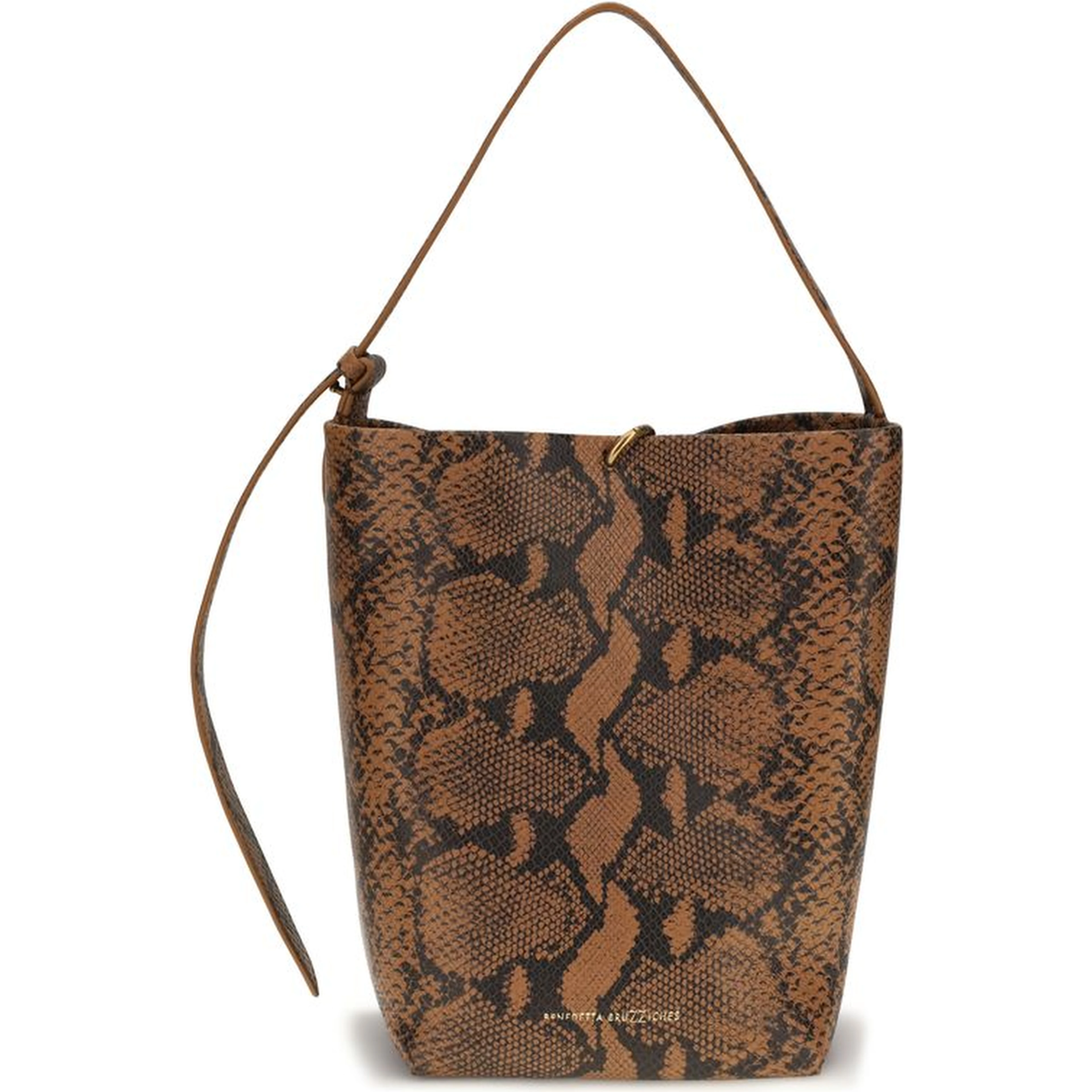 Brown Calf Leather Bos Taurus Shoulder Bag