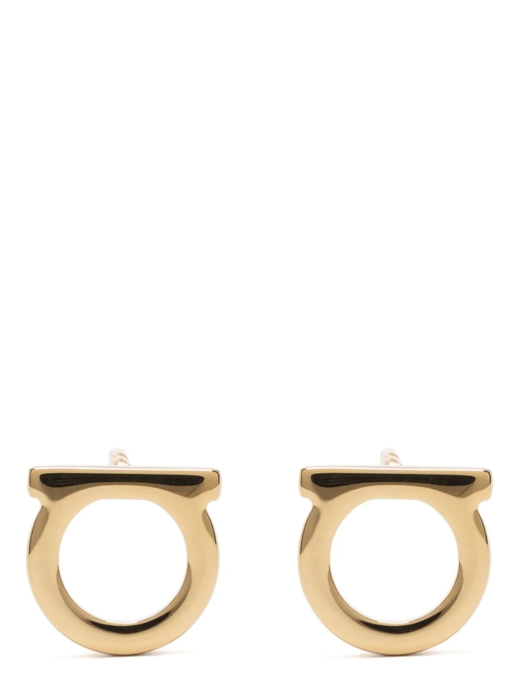 Gold Brass Earrings