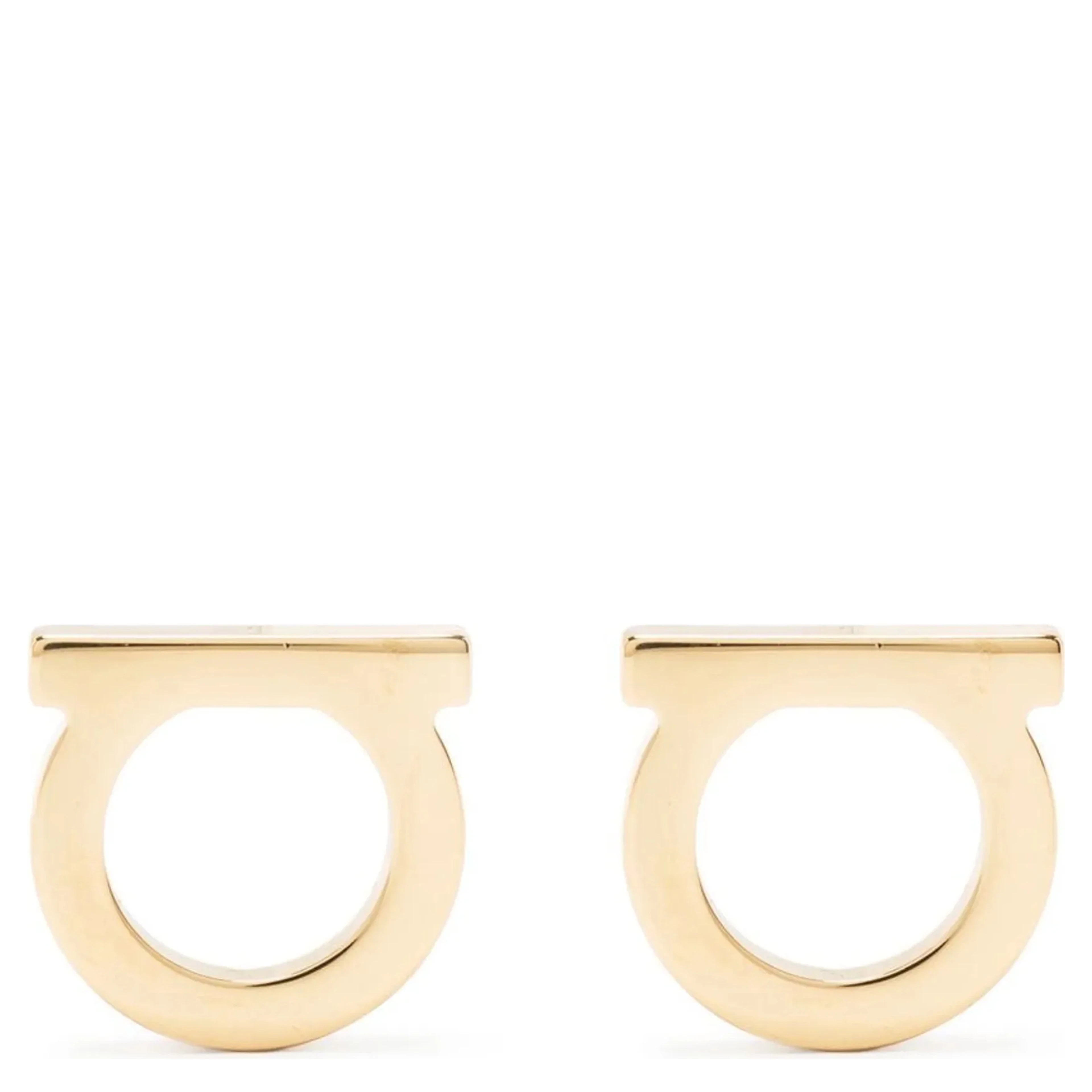 Gold Brass Earrings