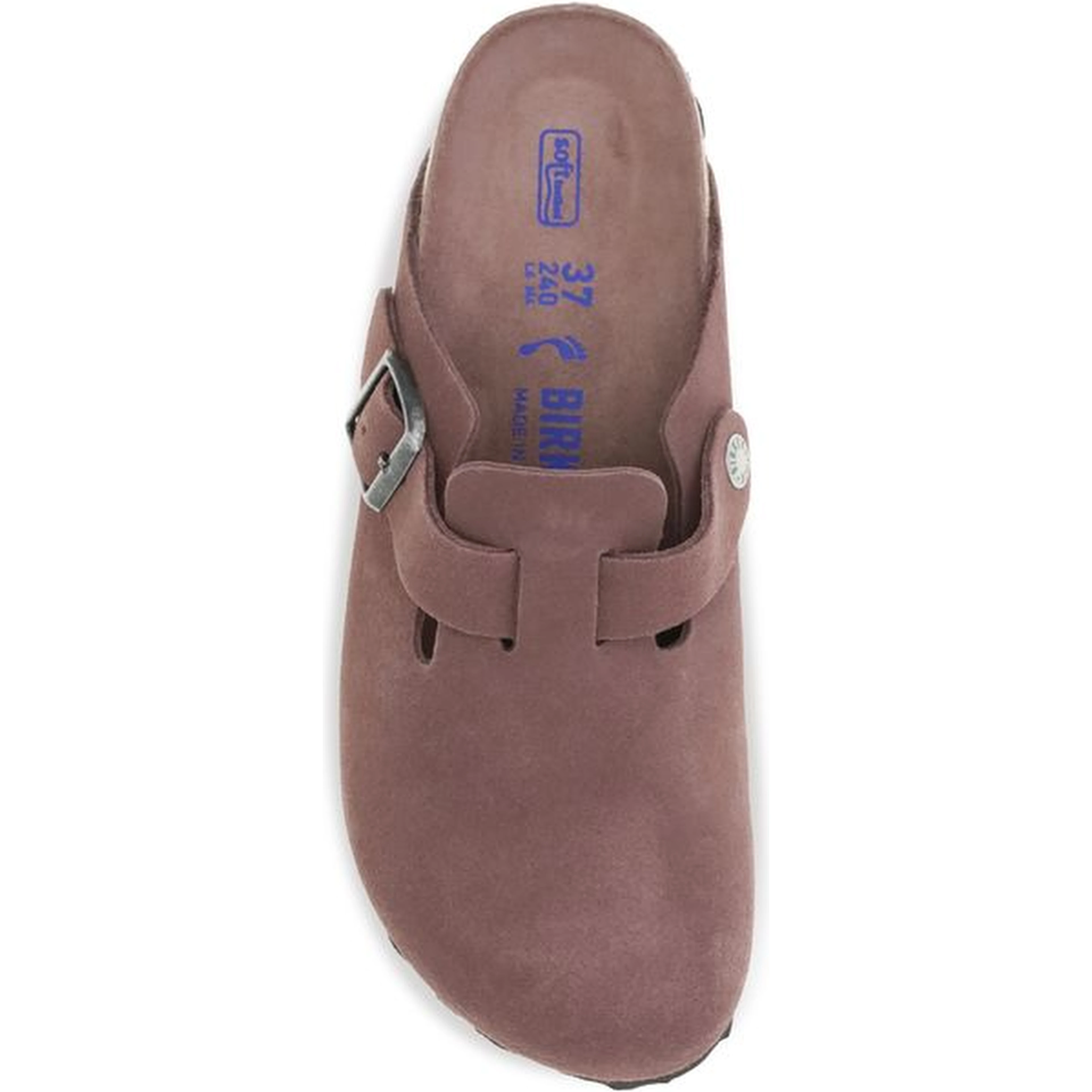 Bordeaux Suede Leather Mules
