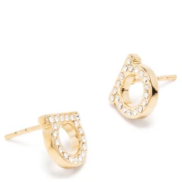 Gold Brass Earrings