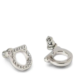 Silver Brass Earrings