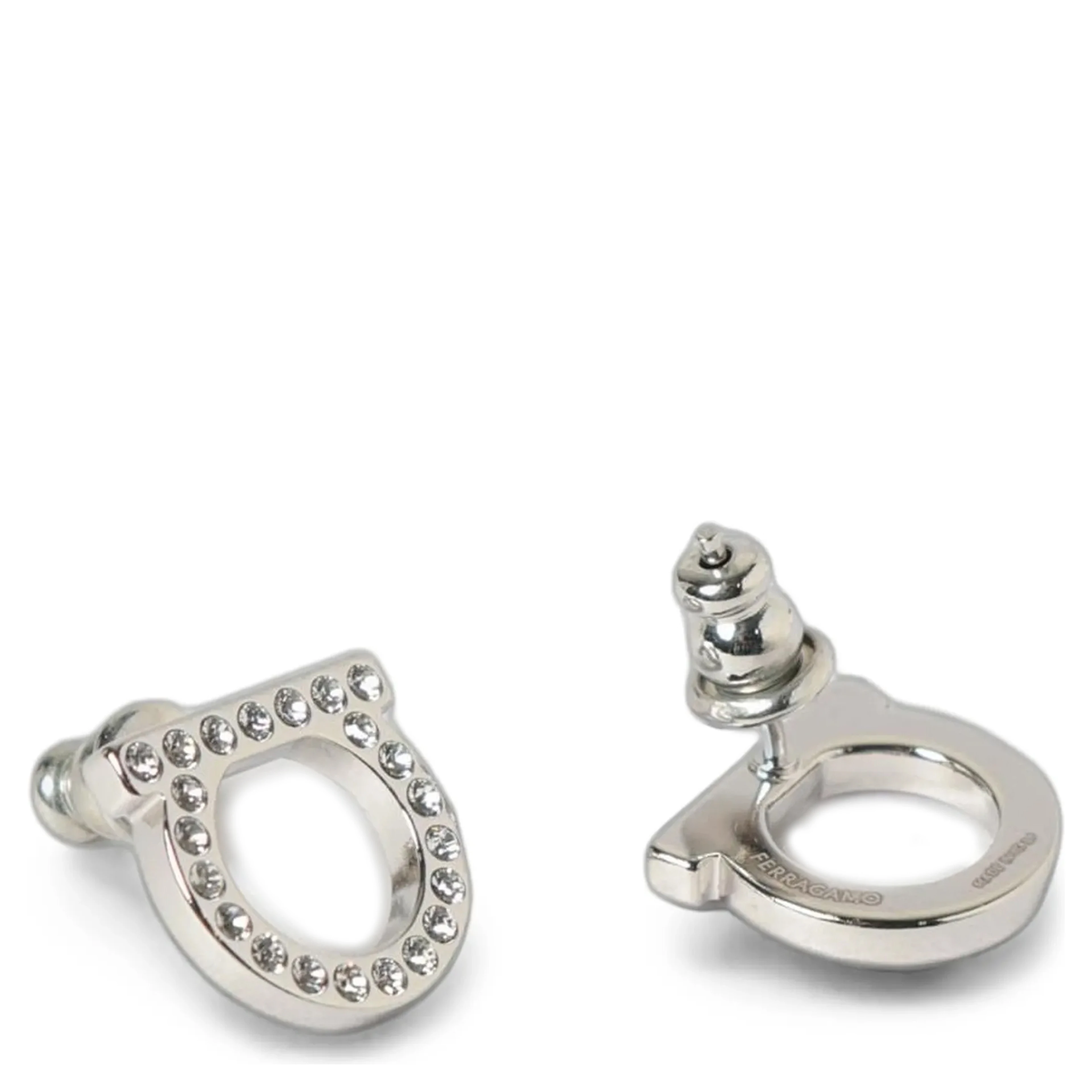 Silver Brass Earrings