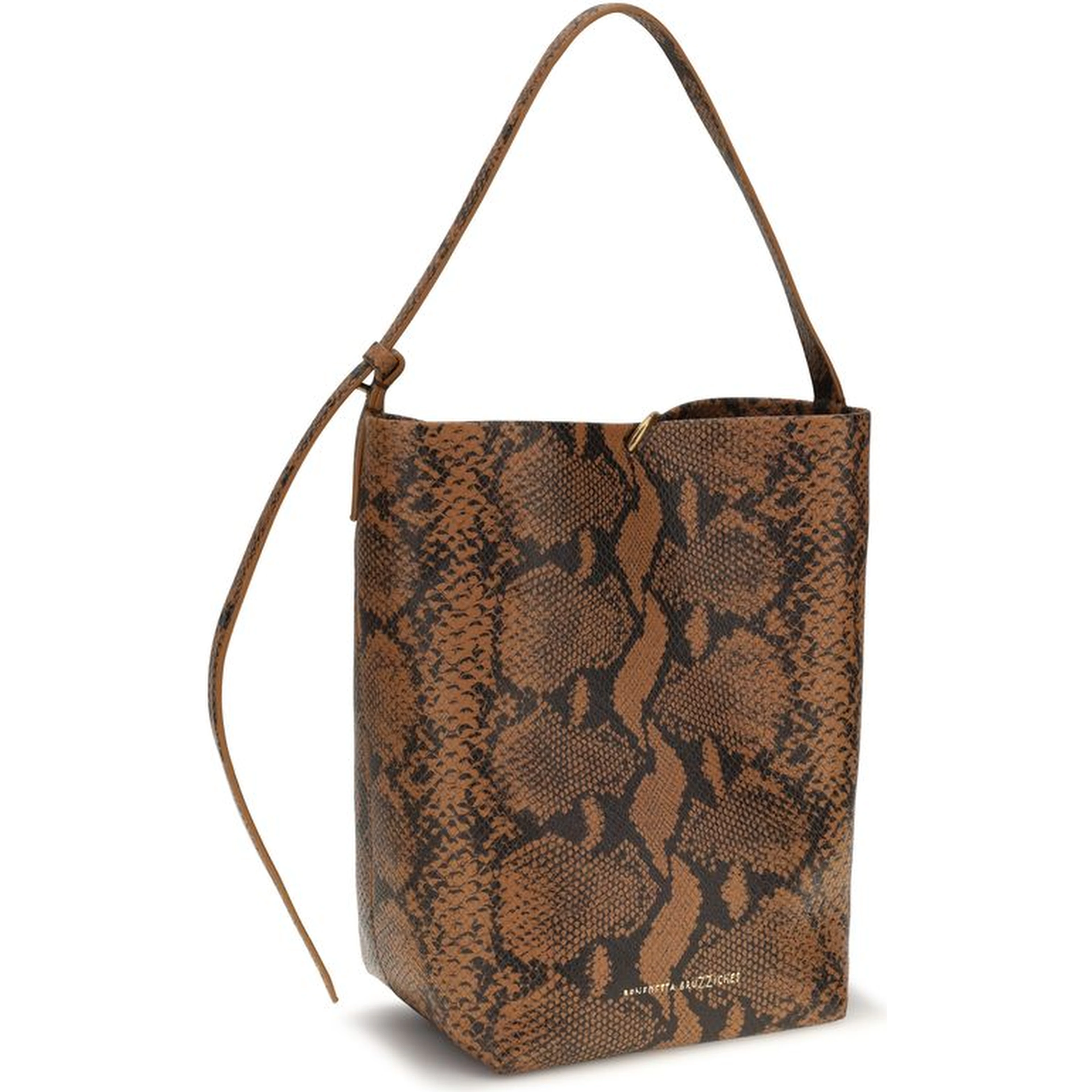 Brown Calf Leather Bos Taurus Shoulder Bag
