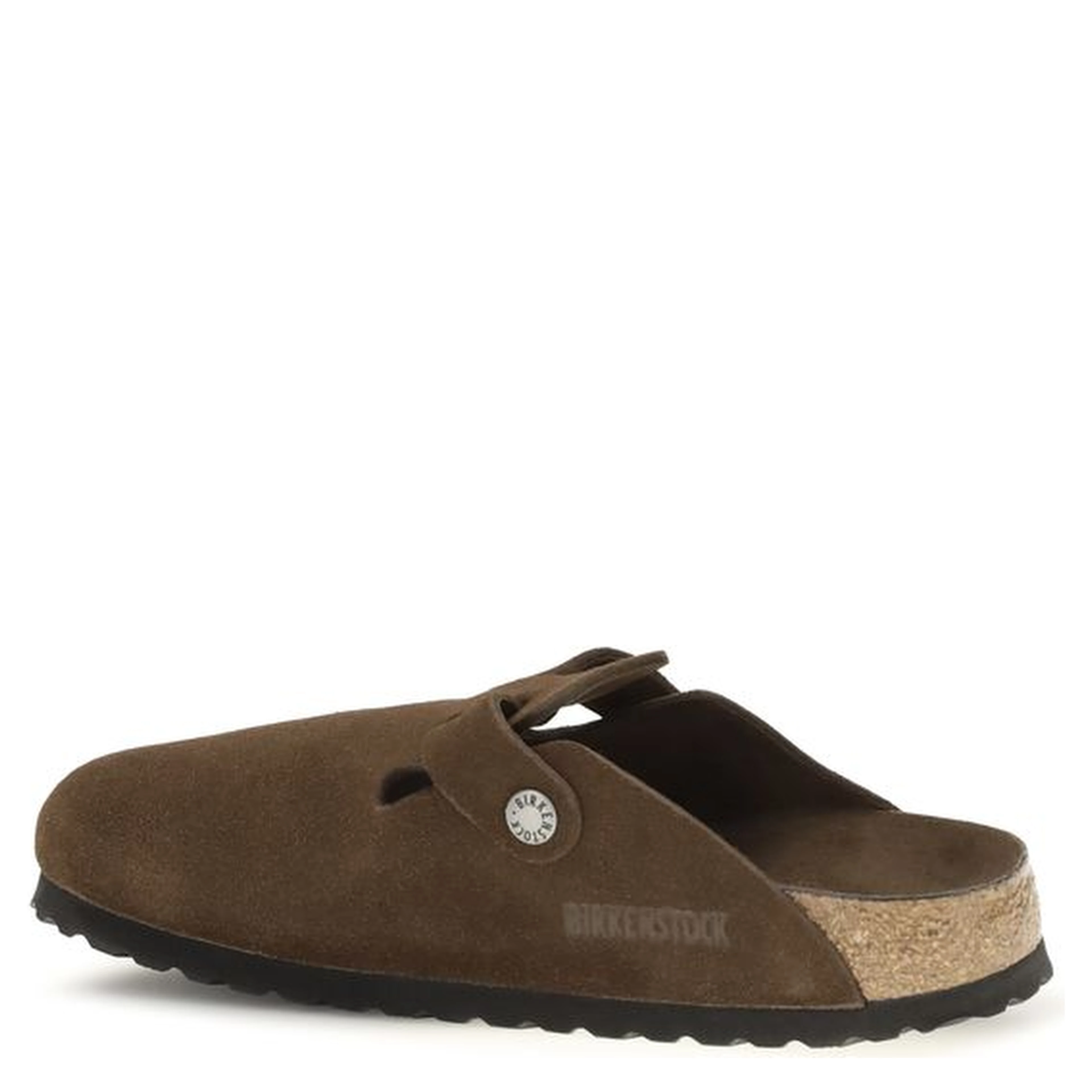 Brown Suede Leather Mules