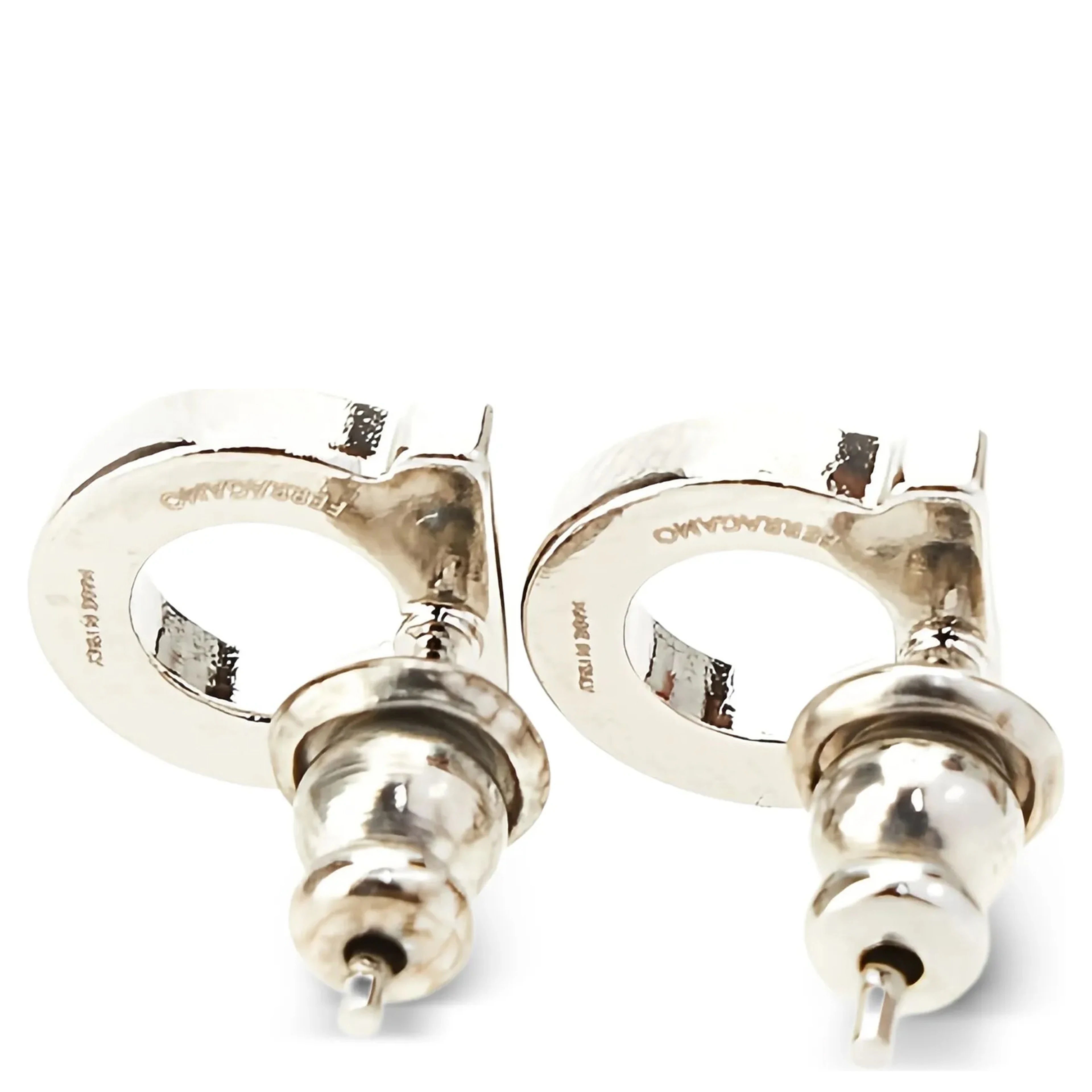 Silver Brass Earrings