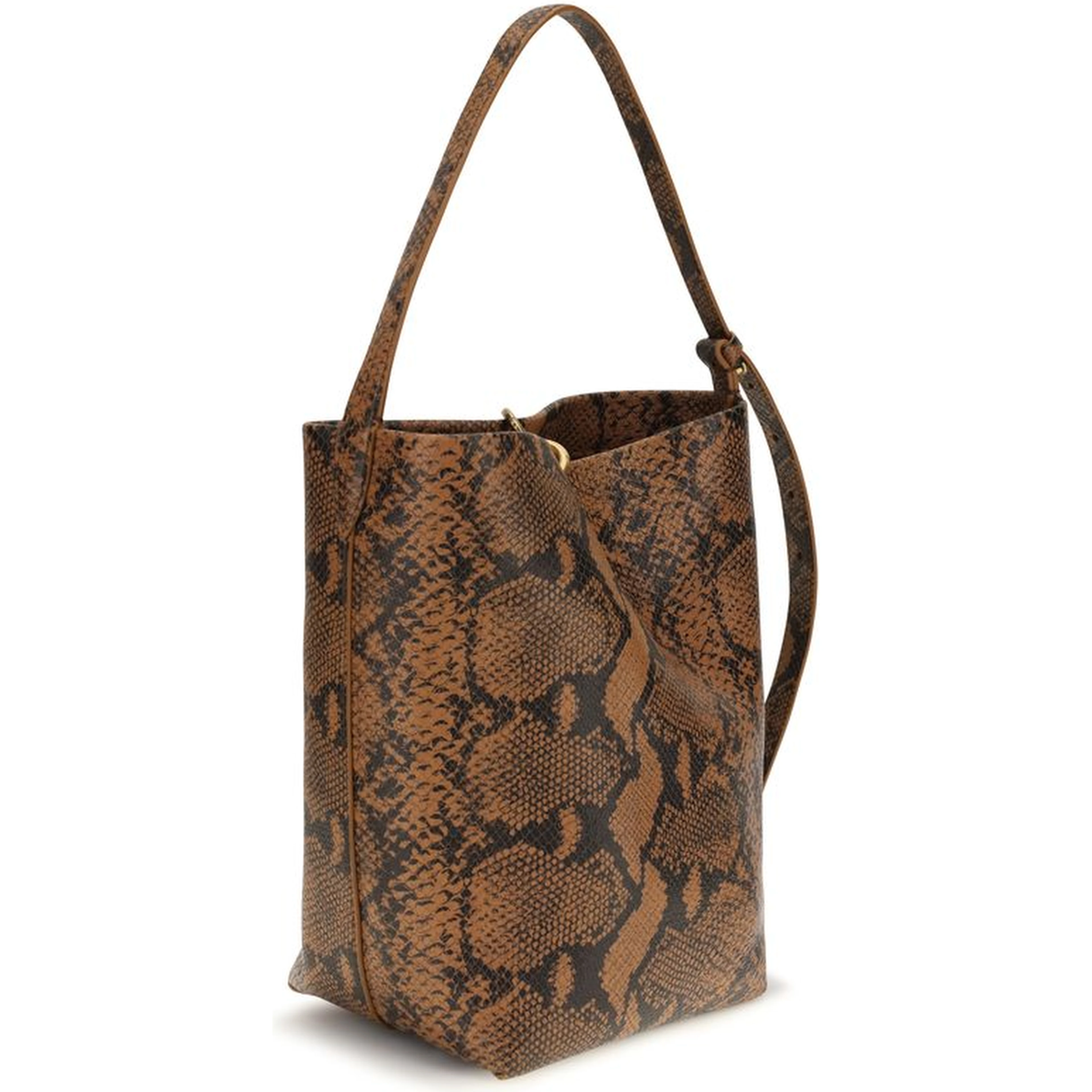 Brown Calf Leather Bos Taurus Shoulder Bag