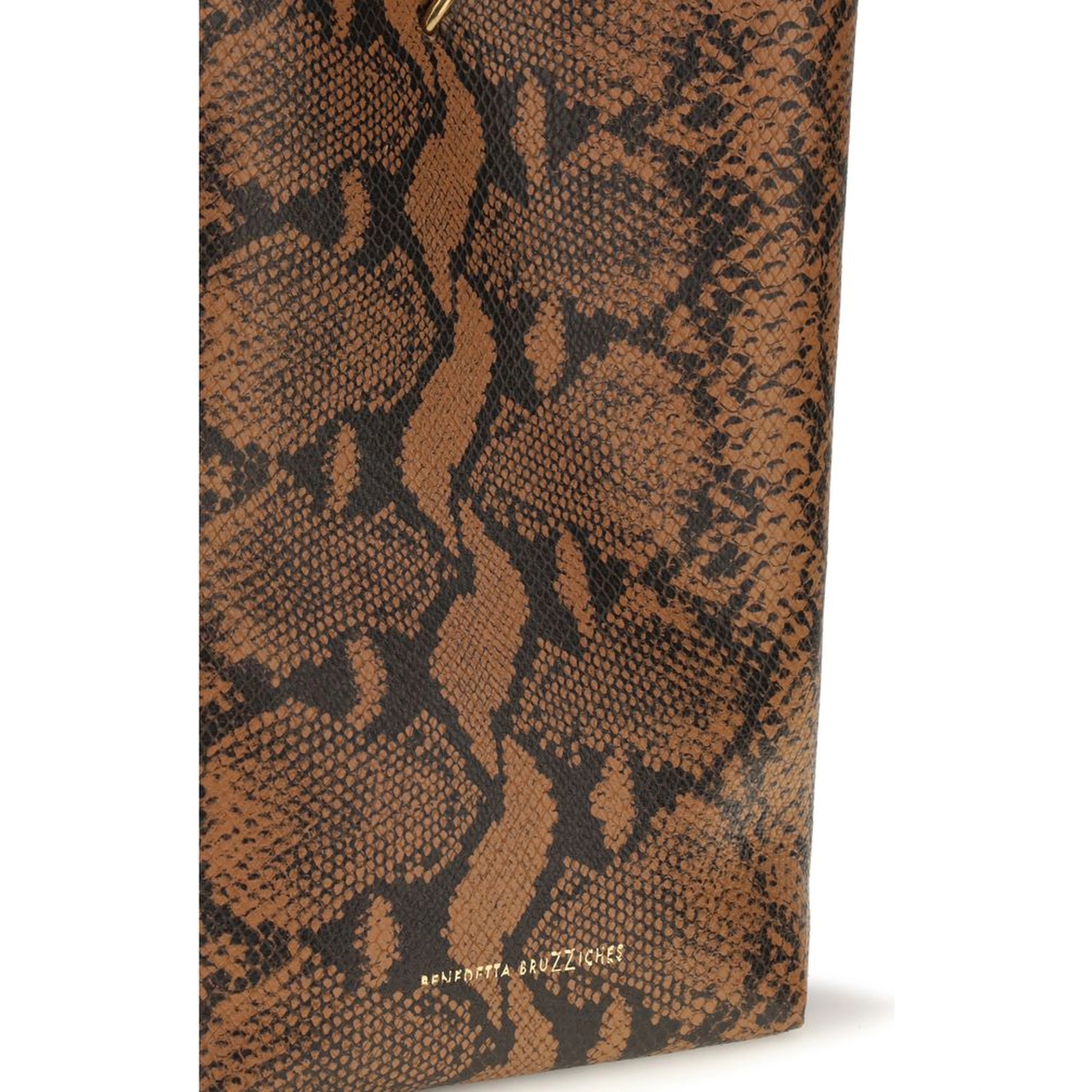 Brown Calf Leather Bos Taurus Shoulder Bag
