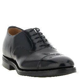Black Calfskin Oxfords And Derbies