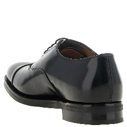 Black Calfskin Oxfords And Derbies