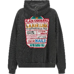 Black Cotton Sweatshirt