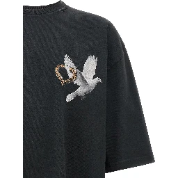 Black Cotton T-Shirt