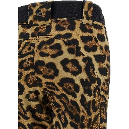 Multicolor Polyester Athletic Pants