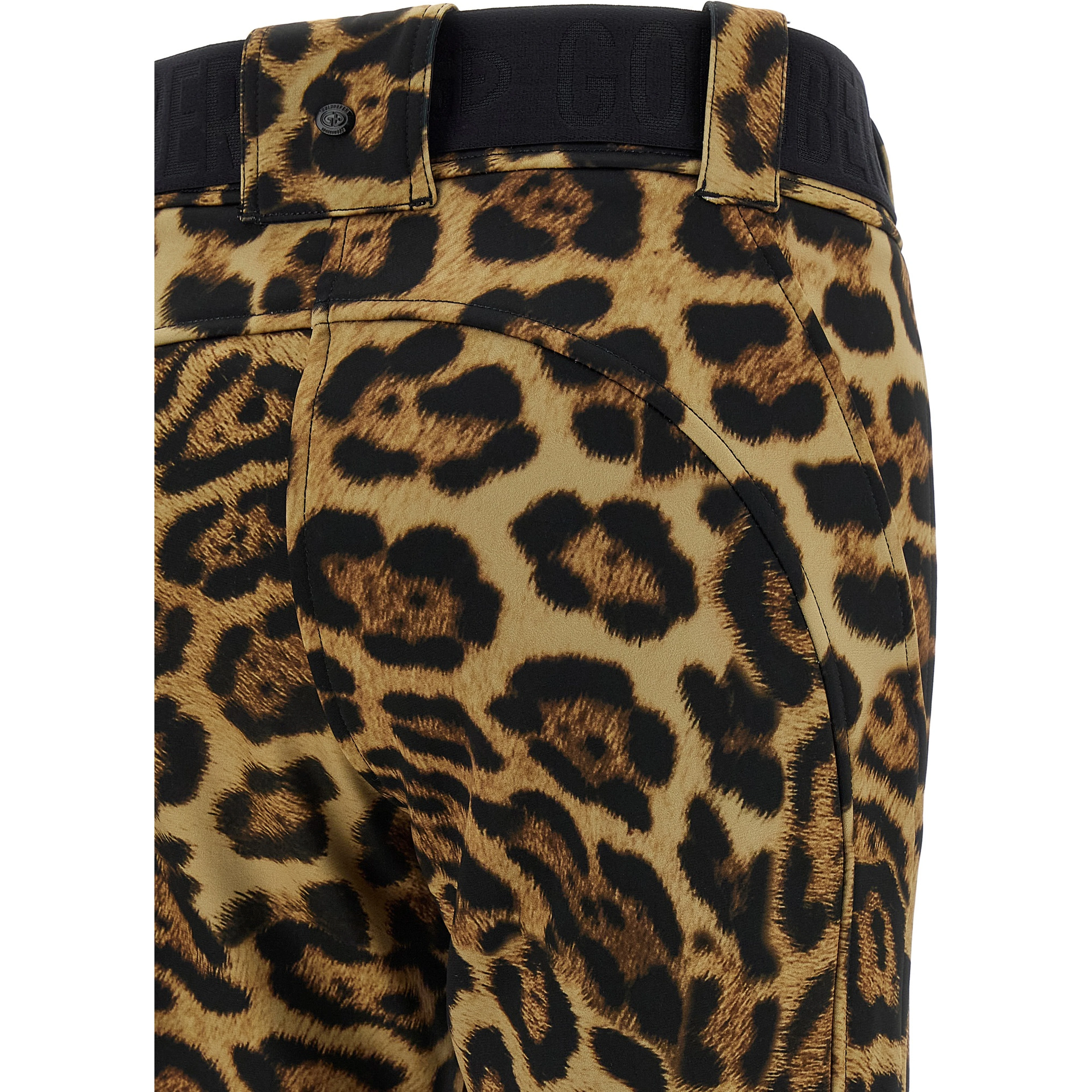 Multicolor Polyester Athletic Pants