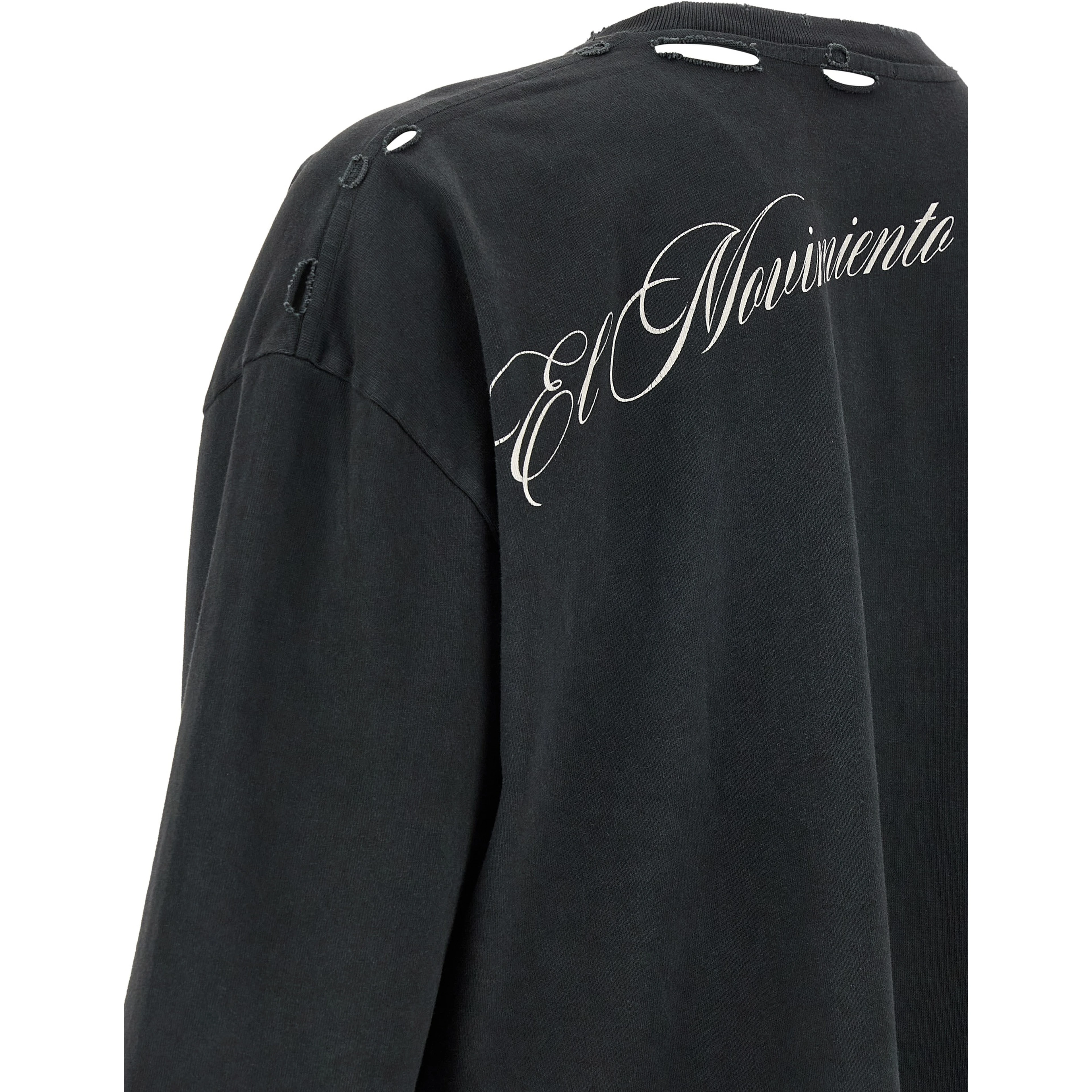 Black Cotton T-Shirt