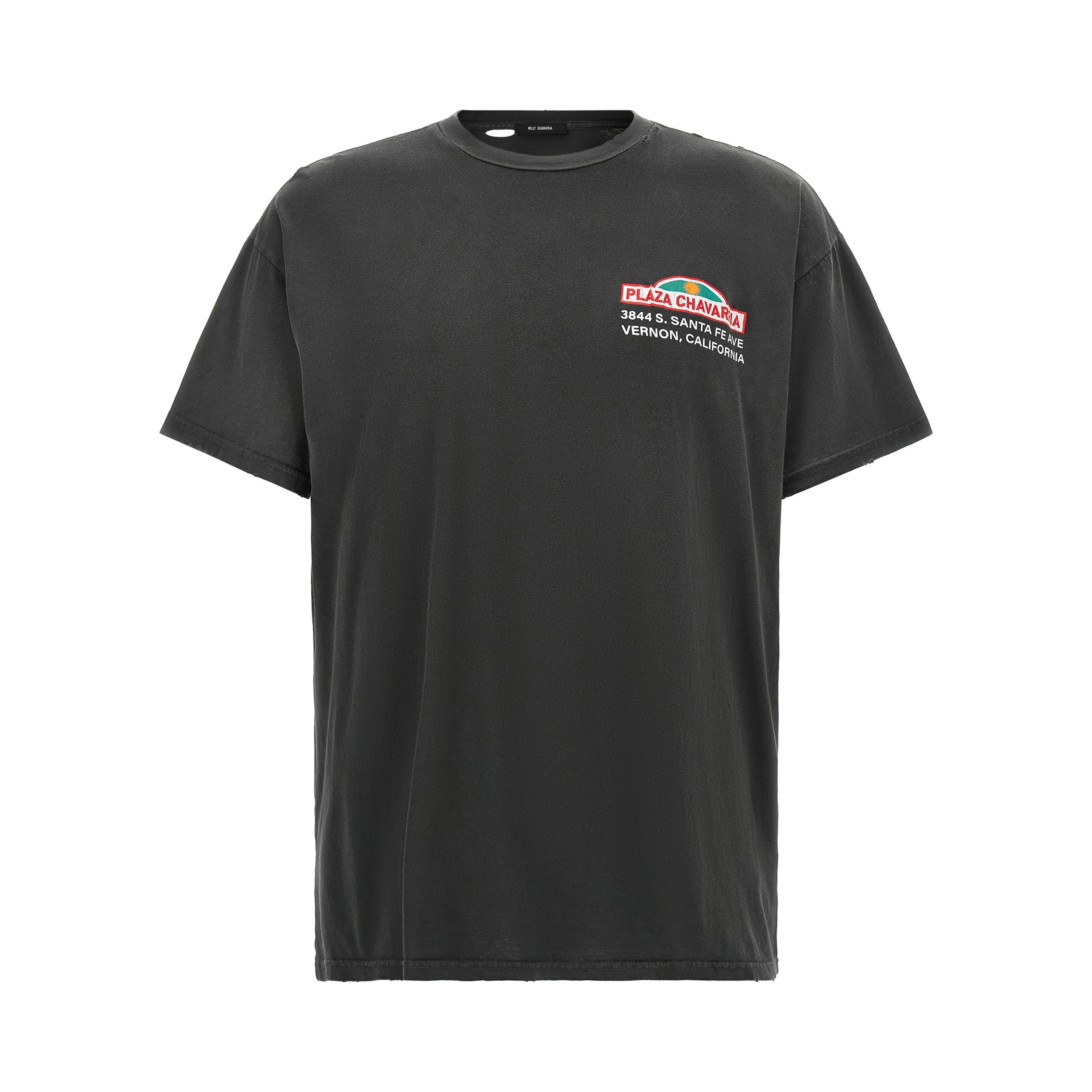 Black Cotton T-Shirt