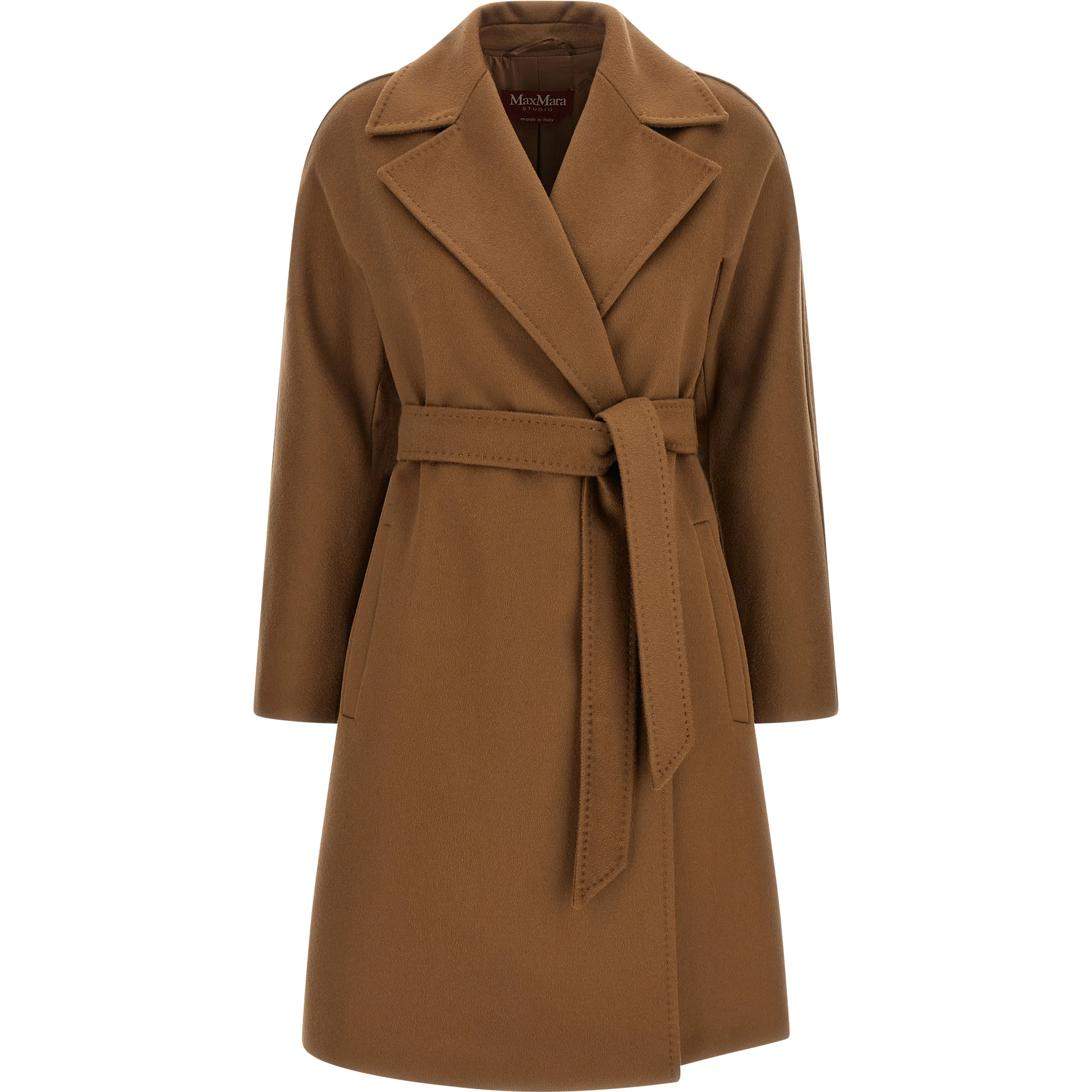 Beige Wool Coat