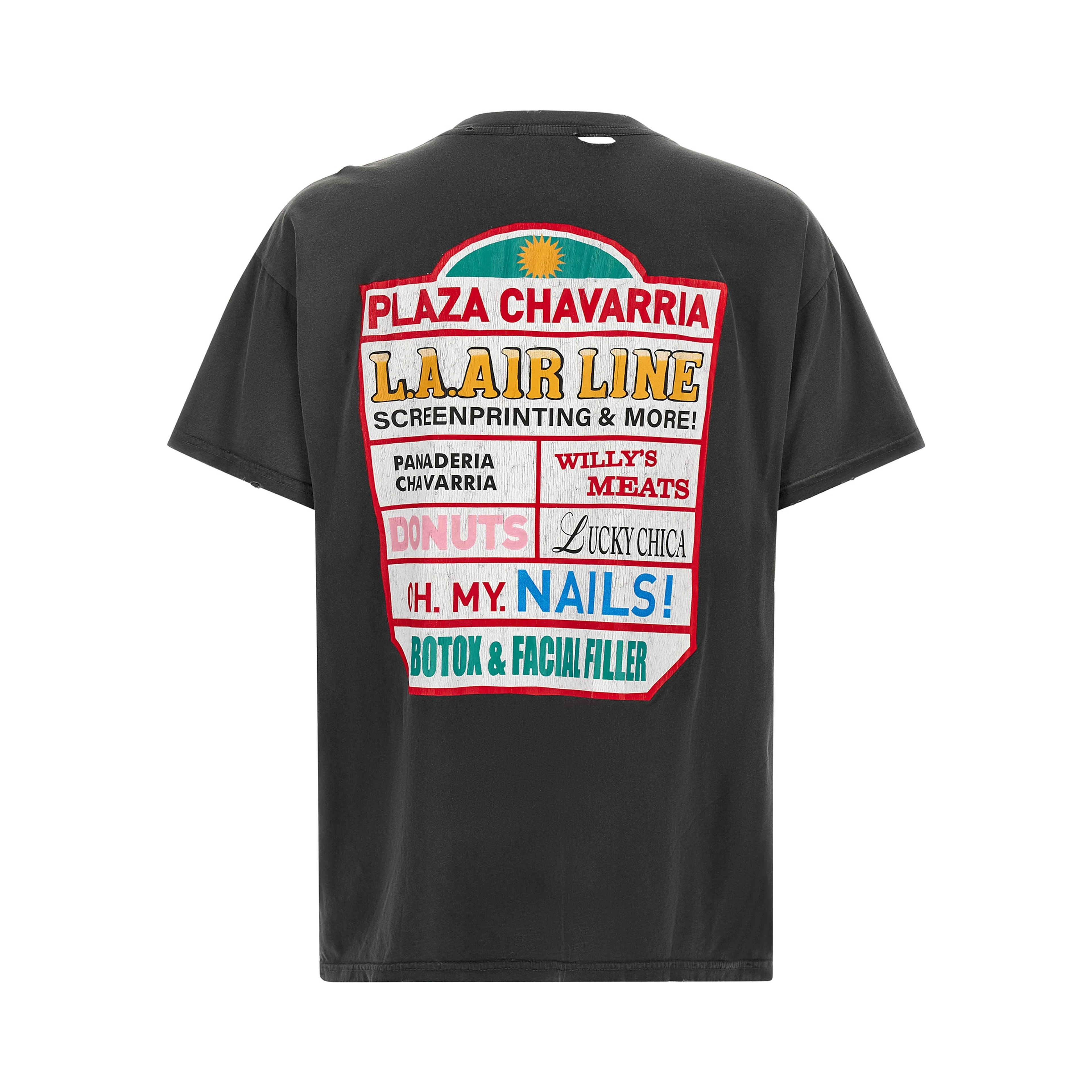 Black Cotton T-Shirt