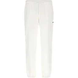 White Cotton Joggers (Workout Pants)