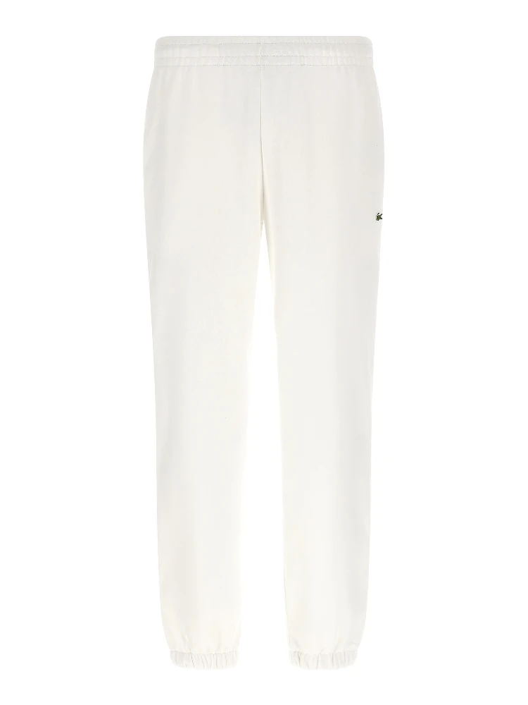 White Cotton Joggers (Workout Pants)