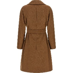 Beige Wool Coat