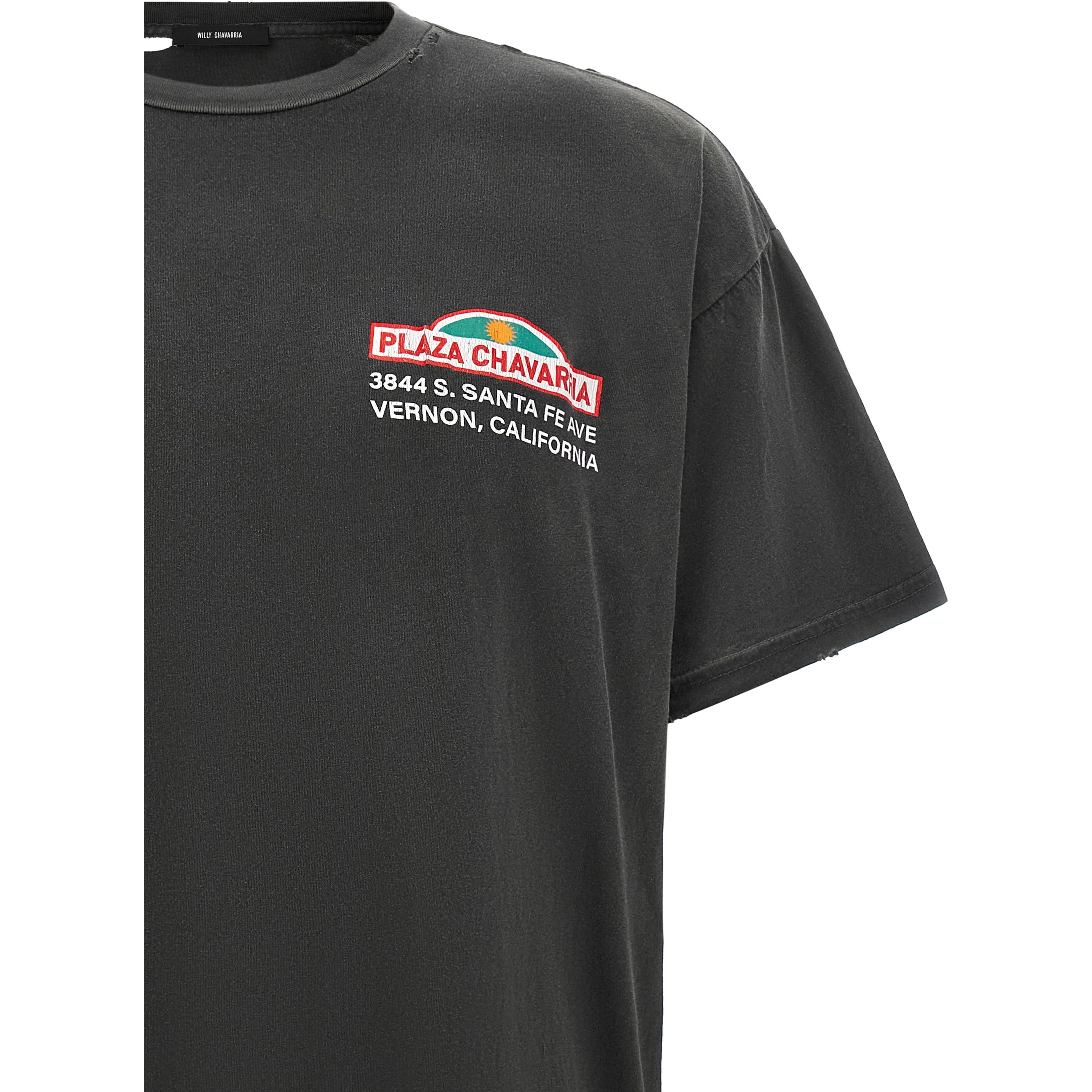 Black Cotton T-Shirt