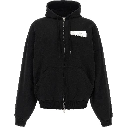 Black Cotton Sweatshirt