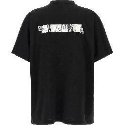 Black Cotton T-Shirt